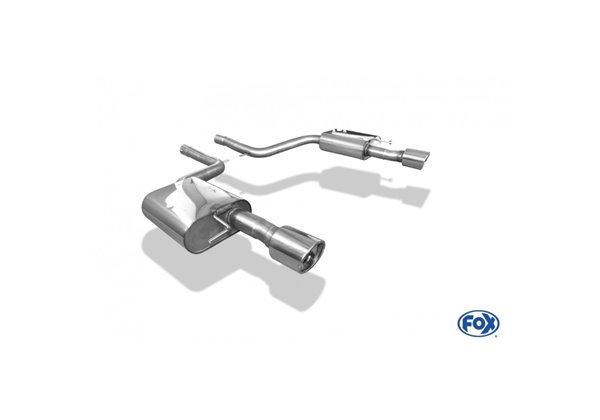 Escape deportivo Fox Audi A6/ S6/ RS6 4F 4,2l Benzin Todos