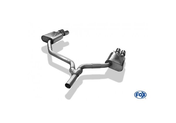 Escape deportivo Fox Audi A6/ S6/ RS6 4G 2,0l TDI Todos