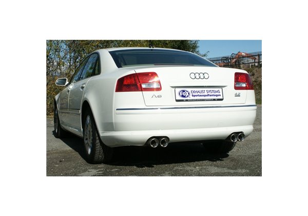 Escape deportivo Fox Audi A8/ S8 4E 3,7l 4,2l Todos