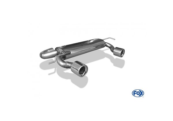 Escape deportivo Fox Audi TT 8N (Baujahr 98-06) Quattro Todos