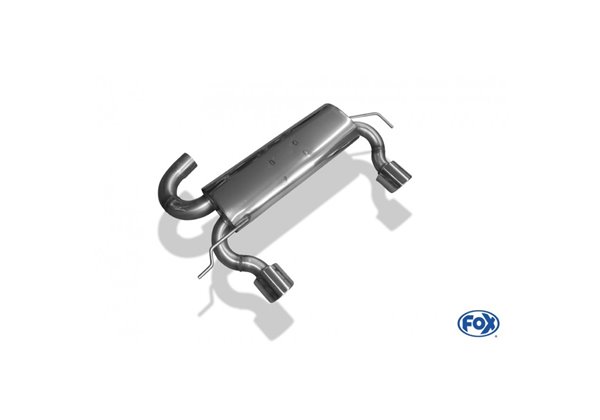 Escape deportivo Fox Audi TT 8N (Baujahr 98-06) Quattro Todos