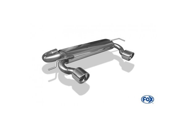 Escape deportivo Fox Audi TT 8N (Baujahr 98-06) Quattro Todos