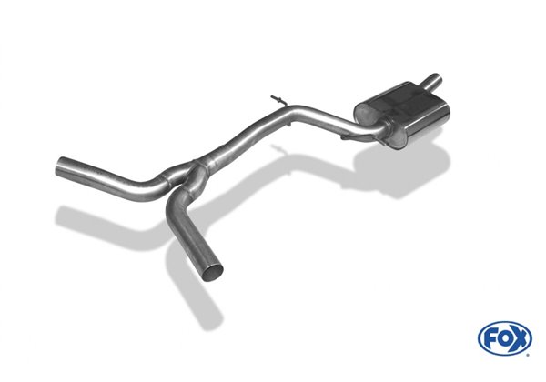 Escape deportivo Fox Audi A4/ S4/ RS4 B8 2,0l TFSI 165kW S4: 3,0l 200/245kW Todos