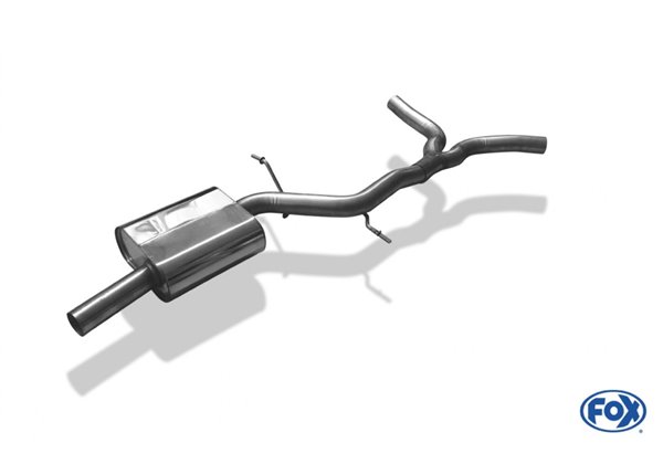 Escape deportivo Fox Audi A4/ S4/ RS4 B8 2,0l TFSI 165kW S4: 3,0l 200/245kW Todos