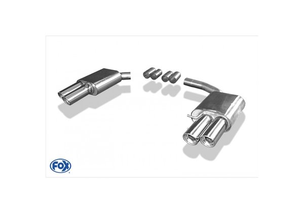 Escape deportivo Fox Audi A5/ S5/ RS5 Coupe S5 Todos