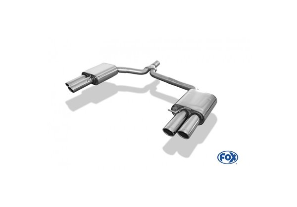 Escape deportivo Fox Audi A4/ S4/ RS4 B8 1,8l TFSI 2,0l TDI Todos