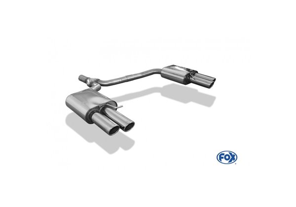 Escape deportivo Fox Audi A4/ S4/ RS4 B8 1,8l TFSI 2,0l TDI Todos