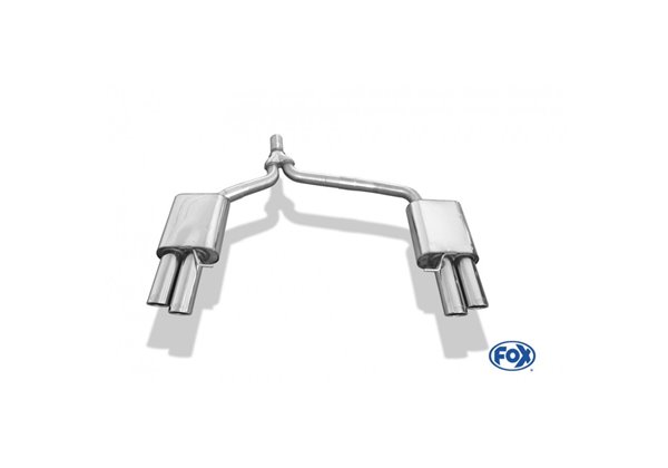 Escape deportivo Fox Audi A4/ S4/ RS4 B8 2,0l TFSI Todos