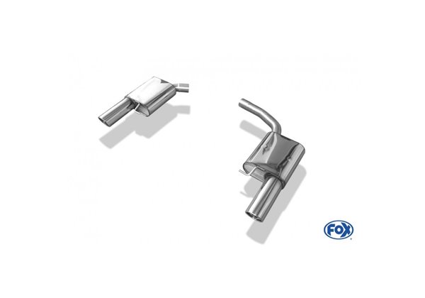 Escape deportivo Fox Audi A5/ S5/ RS5 Sportback 3,0l 245kW Todos