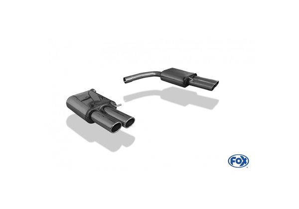 Escape deportivo Fox Audi A5/ S5/ RS5 Sportback 2,0l TFSI + 2,7 TDI/3,0l TDI Todos