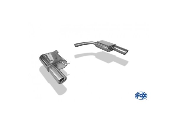 Escape deportivo Fox Audi A5/ S5/ RS5 Sportback 3,2l FSI Todos