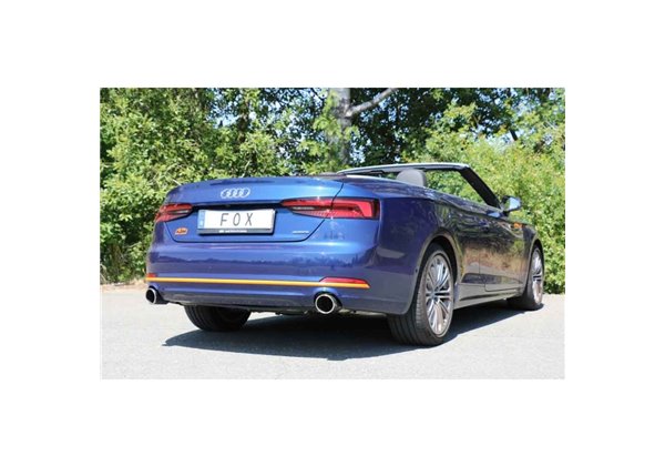 Escape deportivo Fox Audi A4/ S4/ RS4 B9 Cabrio 185kW Todos