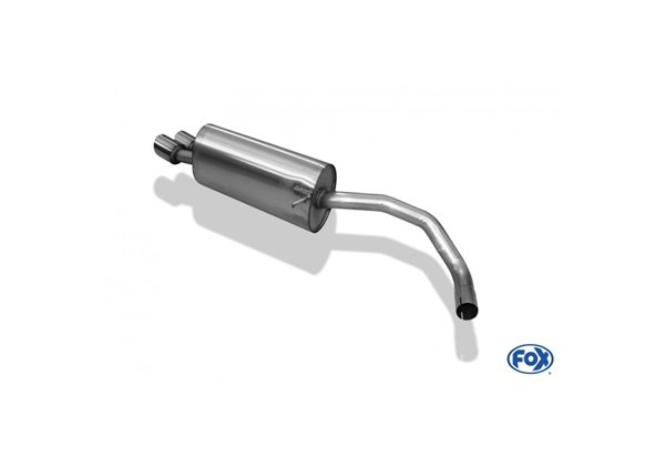 Escape deportivo Fox Audi A1/S1 1,2l 1,6l D Todos