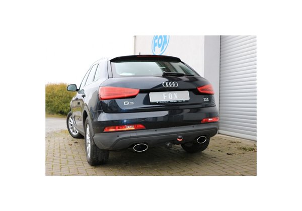 Escape deportivo Fox Audi Q3 Benzin Duplex System Todos