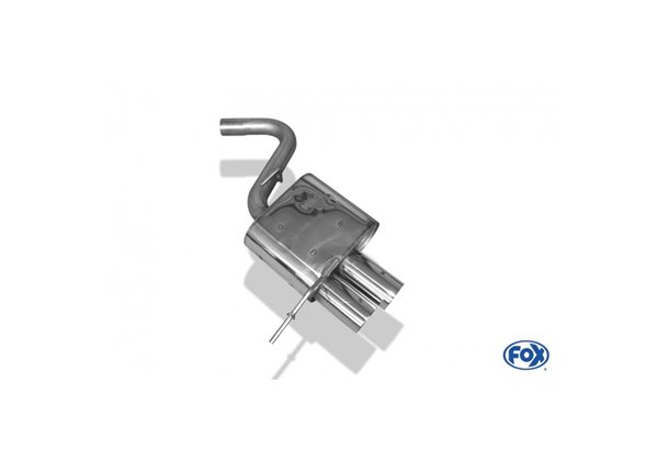 Escape deportivo Fox BMW 1er E87 - 2003-2012 118d 120d Todos