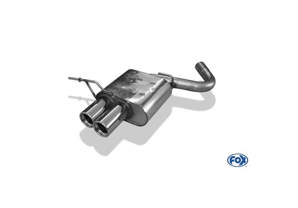 Escape deportivo Fox BMW 1er E87 - 2003-2012 118d 120d Todos