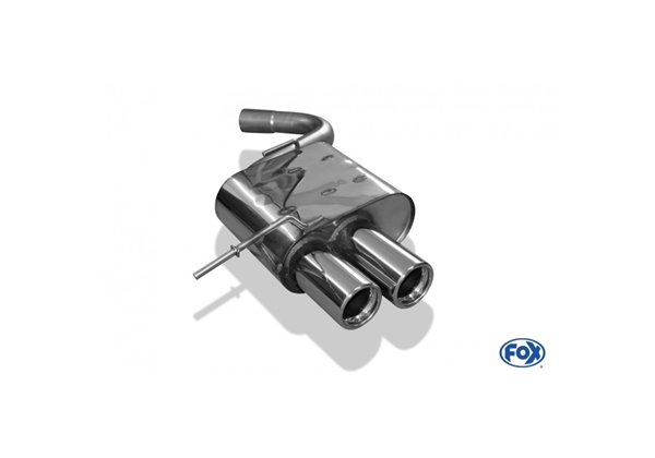 Escape deportivo Fox BMW 1er E87 - 2003-2012 118d 120d Todos