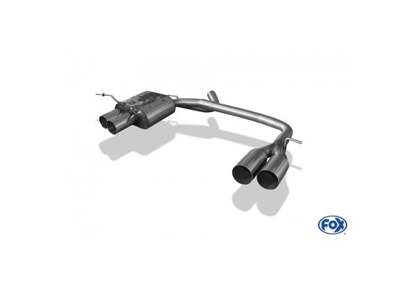 Escape deportivo Fox BMW 1er E87 - 2003-2012 118d 120d Todos