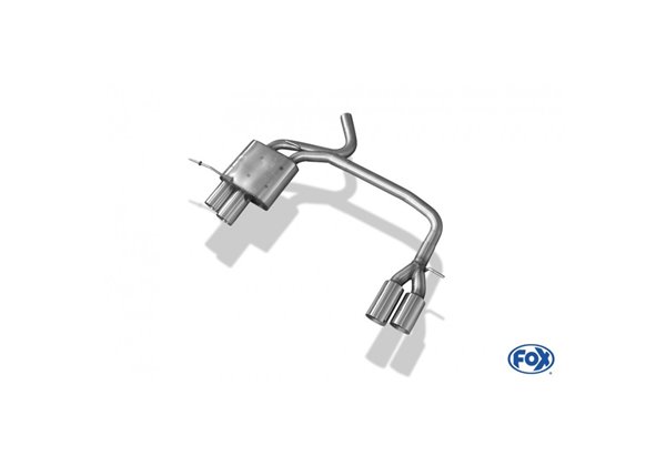 Escape deportivo Fox BMW 1er E87 - 2003-2012 118d 120d Todos