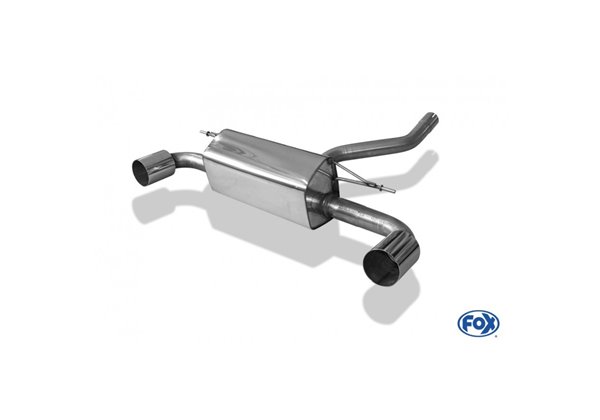 Escape deportivo Fox BMW 1er F20/21 - desde 2011 120d 63,5mm System