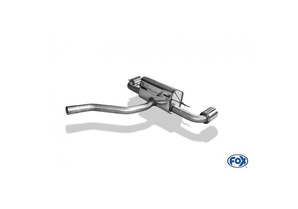 Escape deportivo Fox BMW 1er F20/21 - desde 2011 120d 63,5mm System