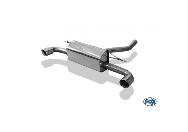 Escape deportivo Fox BMW 1er F20/21 - desde 2011 120d 63,5mm System