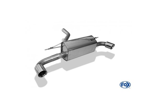 Escape deportivo Fox BMW 1er F20/21 - desde 2011 120d 63,5mm System