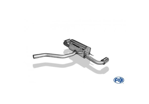 Escape deportivo Fox BMW 1er F20/21 - desde 2011 120d 63,5mm System