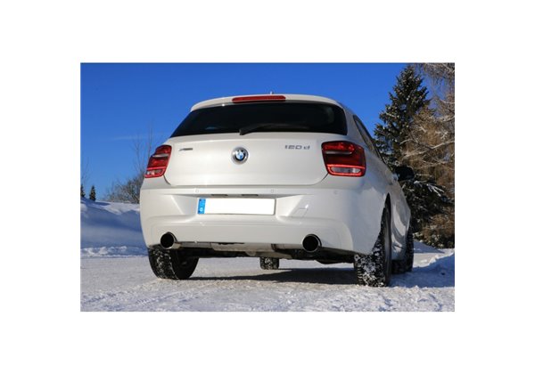 Escape deportivo Fox BMW 1er F20/21 - desde 2011 120d 80mm System