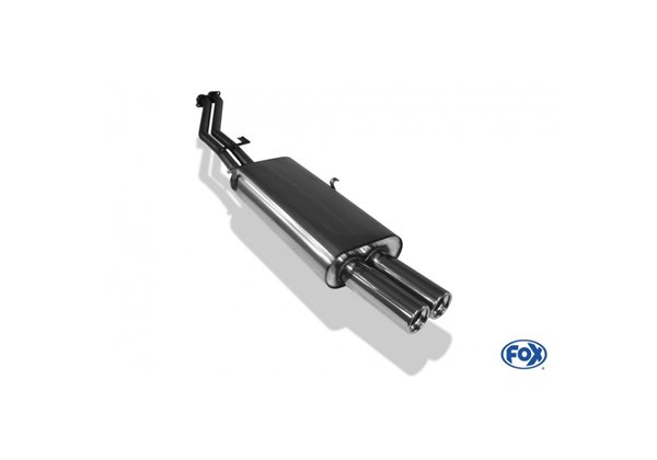 Escape deportivo Fox BMW 3er E30 320i/ 325i Nicht Facelift