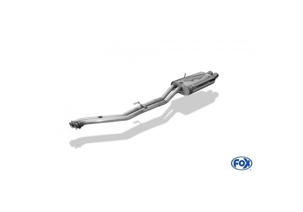 Escape deportivo Fox BMW 3er E30 320i/ 325i Facelift