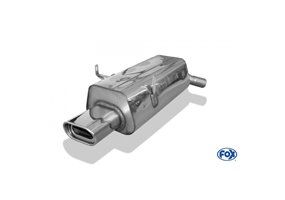 Escape deportivo Fox BMW 3er E36 316/ 318 55 Anlage