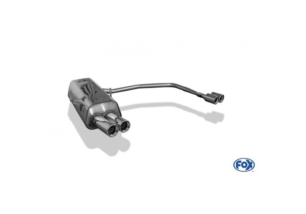 Escape deportivo Fox BMW 3er E36 316/ 318 55 Anlage