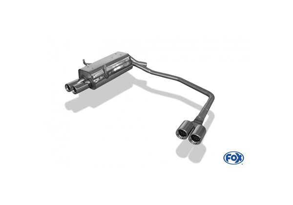 Escape deportivo Fox BMW 3er E36 316/ 318 55 Anlage