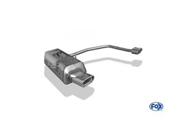 Escape deportivo Fox BMW 3er E36 316/ 318 55 Anlage