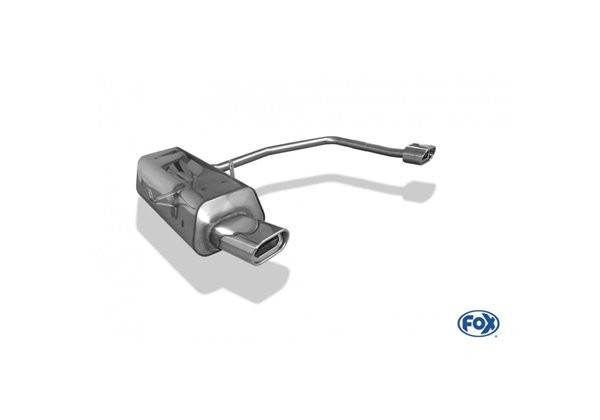 Escape deportivo Fox BMW 3er E36 316/ 318 55 Anlage