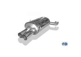 Escape deportivo Fox BMW 3er E46 320/ 325/ 330 Bj. desde 00 Todos