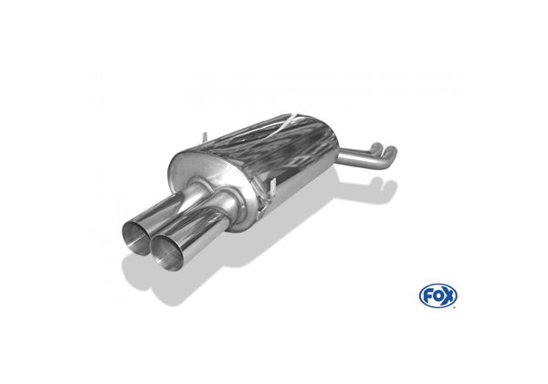 Escape deportivo Fox BMW 3er E46 320/ 325/ 330 Bj. desde 00 Todos