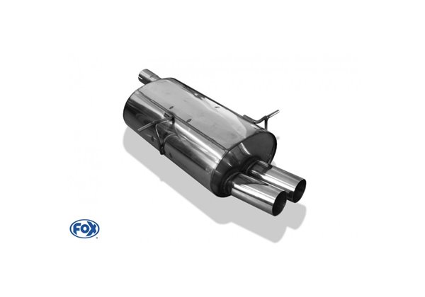 Escape deportivo Fox BMW 3er E46 320/ 323/ 328 Bj. 98-00 ESD auf Serie