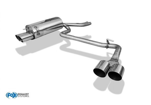 Escape deportivo Fox Bmw 3er E46 320/ 325/ 330 Todos
