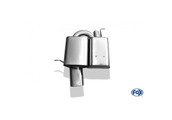 Escape deportivo Fox BMW 3er E46 316Ti/ 318Ti Compact Todos