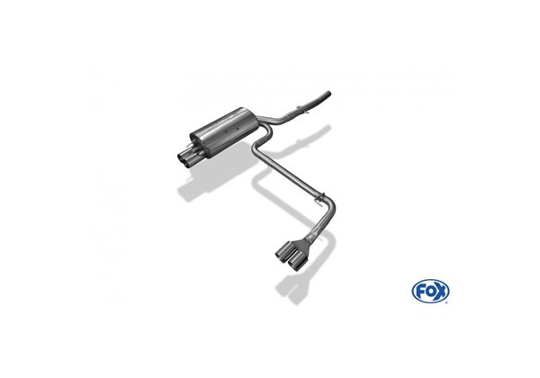 Escape deportivo Fox BMW 3er E46 320d Todos