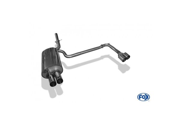 Escape deportivo Fox BMW 3er E46 320d Todos