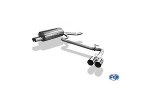 Escape deportivo Fox BMW 3er E46 330d/ 330xd Todos