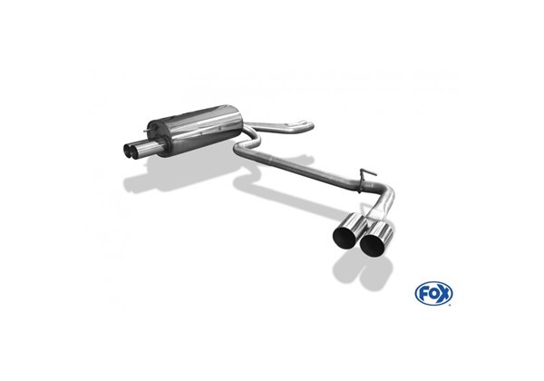 Escape deportivo Fox BMW 3er E46 330d/ 330xd Todos