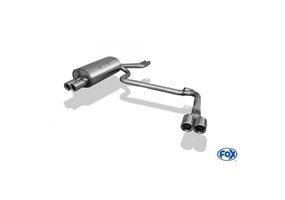 Escape deportivo Fox BMW 3er E46 330d/ 330xd Todos