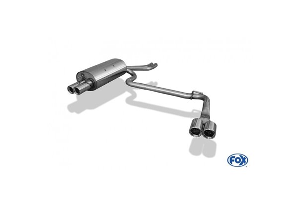 Escape deportivo Fox BMW 3er E46 330d/ 330xd Todos