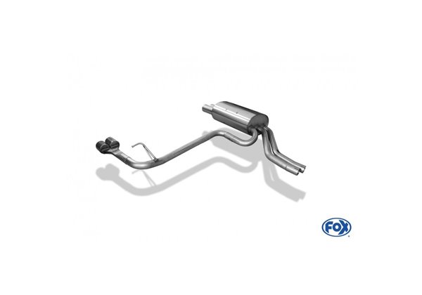 Escape deportivo Fox BMW 3er E46 330d/ 330xd Todos