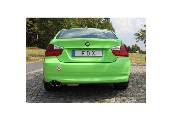 Escape deportivo Fox BMW 3er E90/91/92/93 318i/320i Todos