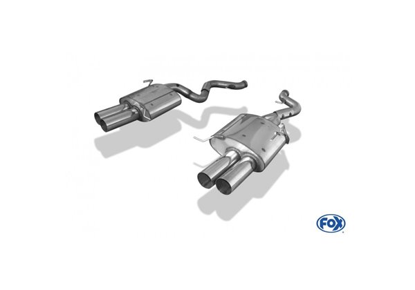 Escape deportivo Fox BMW 3er E90/91/92/93 M3 Todos